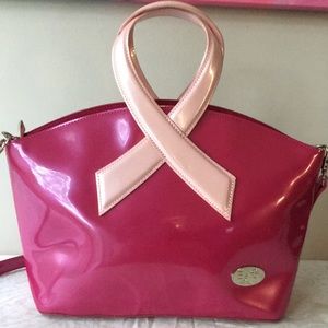 Beijo Pink bag Breast cancer awareness